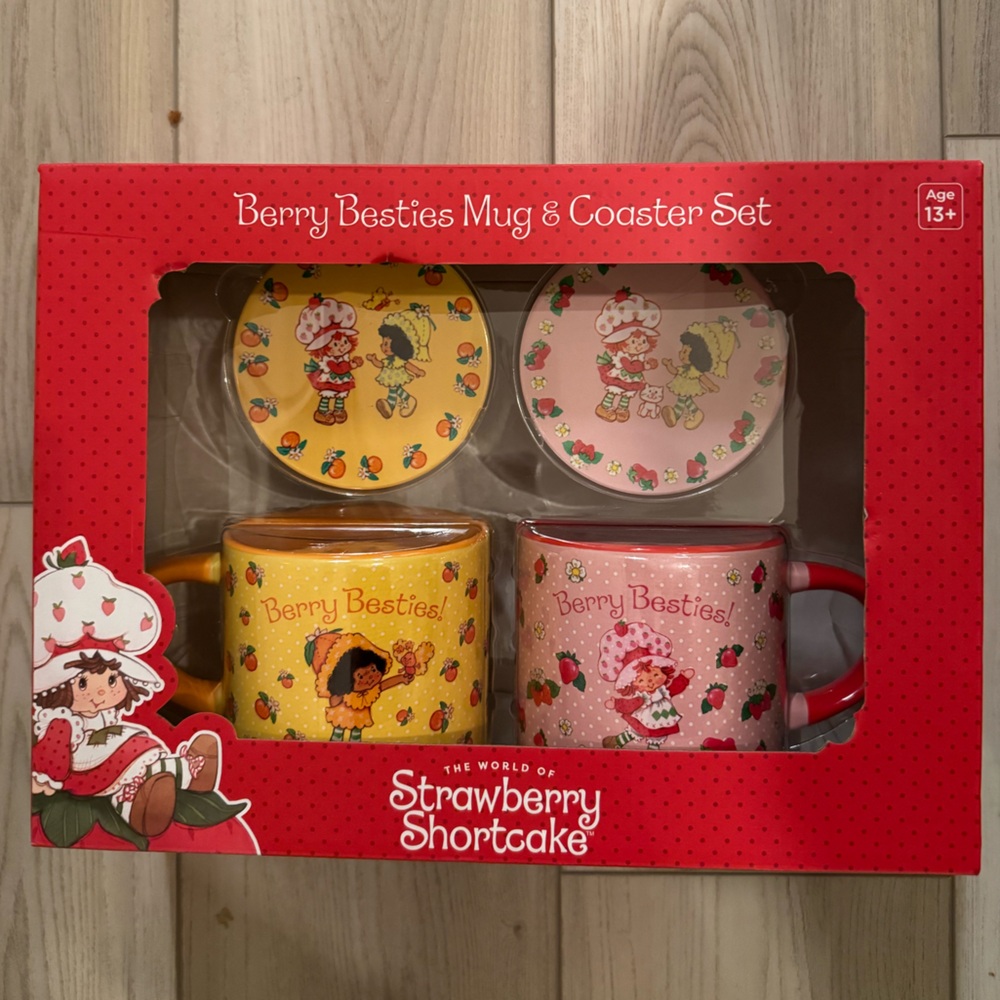 Strawberry Shortcake Mug & Coaster Set